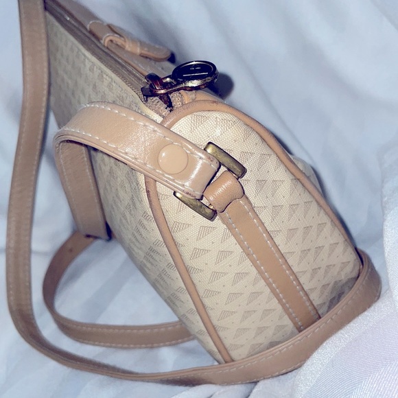 Vintage 80’s Liz Claiborne Genuine Leather Trim Purse - Picture 13 of 15